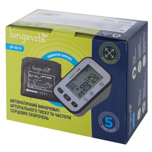 Автоматичний вимірювач тиску Longevita BP-102М зображення 10
