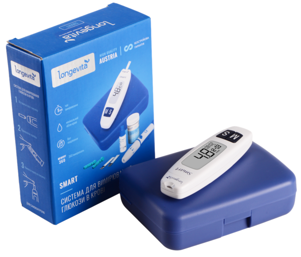 Глюкометр Longevita Smart 9