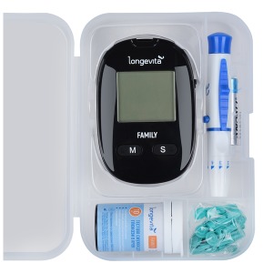 Глюкометр Longevita Family Система для вимірювання глюкози в крові зображення 2
