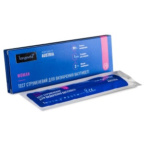 Тест струменевий для визначення вагітності Longevita Woman TStr/1 зображення 3