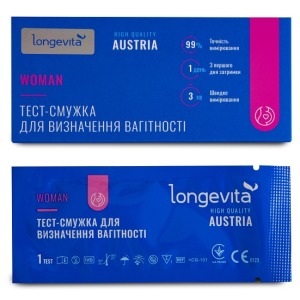 Тест-смужка для визначення вагітності Longevita Woman TS/1 зображення 2