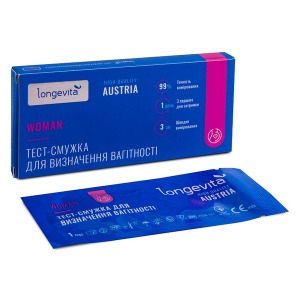Тест-смужка для визначення вагітності Longevita Woman TS/1 зображення 1