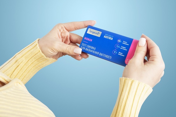 Тест-смужка для визначення вагітності Longevita Woman TS/1 5