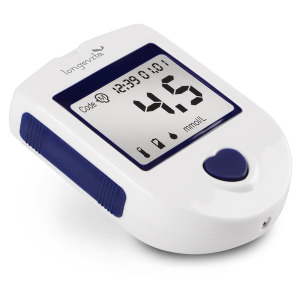 Глюкометр Longevita Система для вимірювання глюкози в крові Тест смужки 100 шт Глюкометр Longevita Система для вимірювання глюкози в крові Тест смужки 100 шт зображення 5